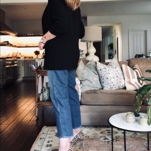 Mother front seamed, ankle length jeans. Size 32